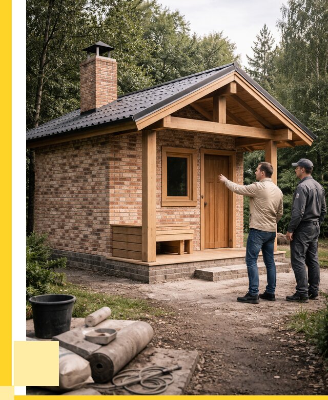 Кирпичные бани и печи в Петрозаводске от 355250 р. | ЭриданПтр