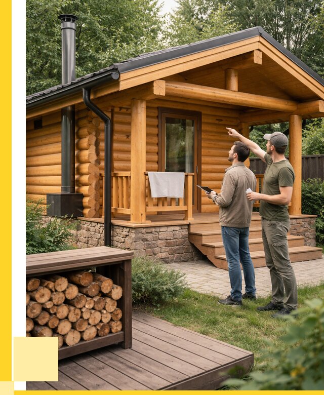 Бани для дачи под ключ в Петрозаводске от 253750 р. | ЭриданПтр