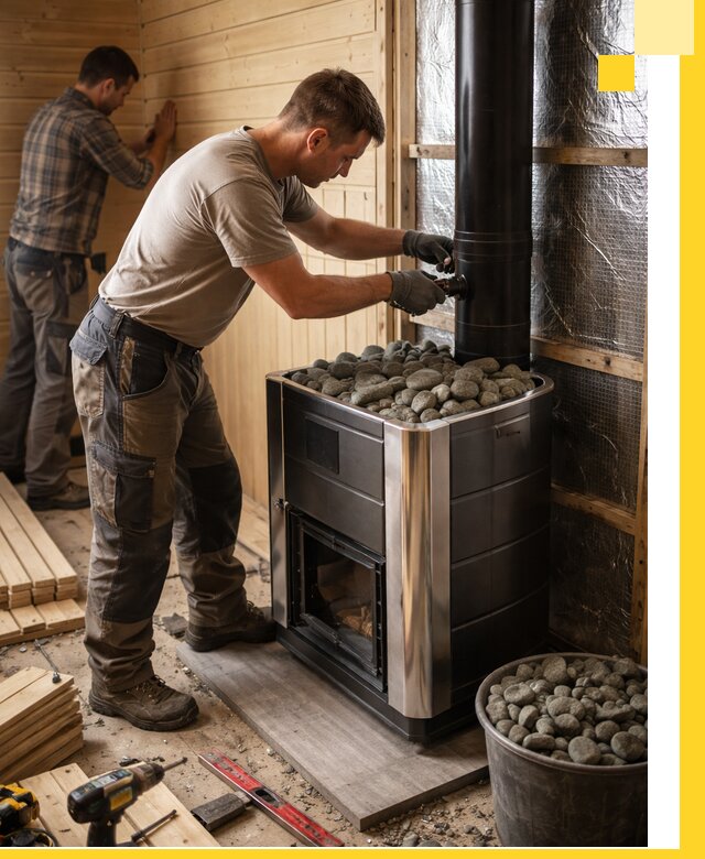 Проектирование и строительство парилок для бани в Петрозаводске под ключ