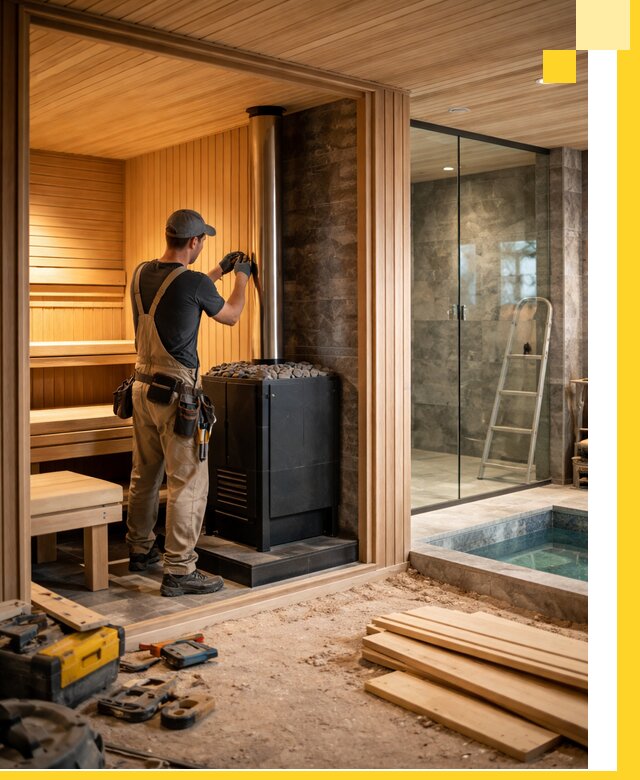 Полное строительство банных комплексов под ключ в Петрозаводске