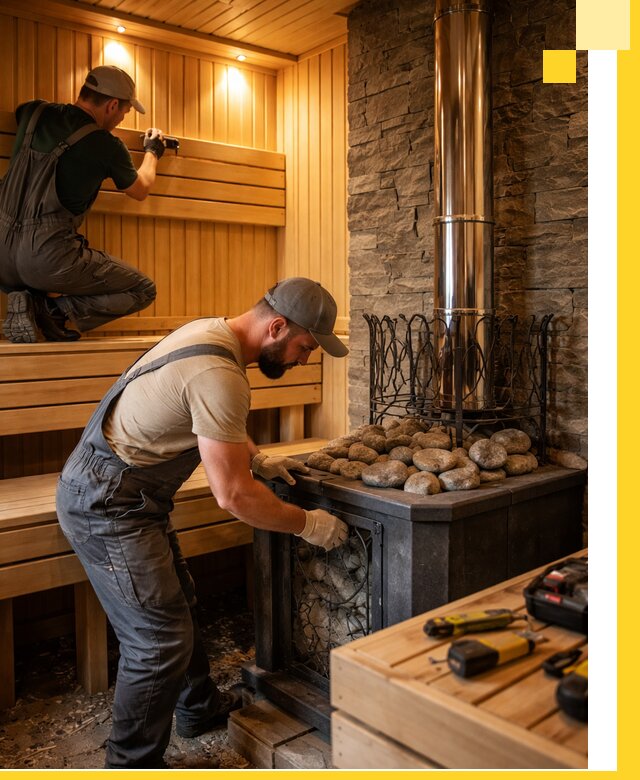 Комплексный дизайн бань, саун и зон отдыха в Петрозаводске