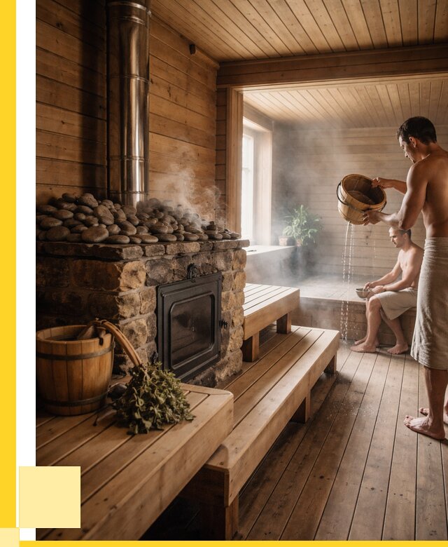 Интерьеры бань и обшивка изнутри в Петрозаводске от 86275 р. | ЭриданПтр