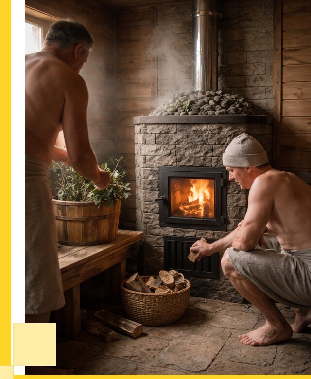 Банные печи под ключ в Петрозаводске от 45675 р. | ЭриданПтр кирпичная