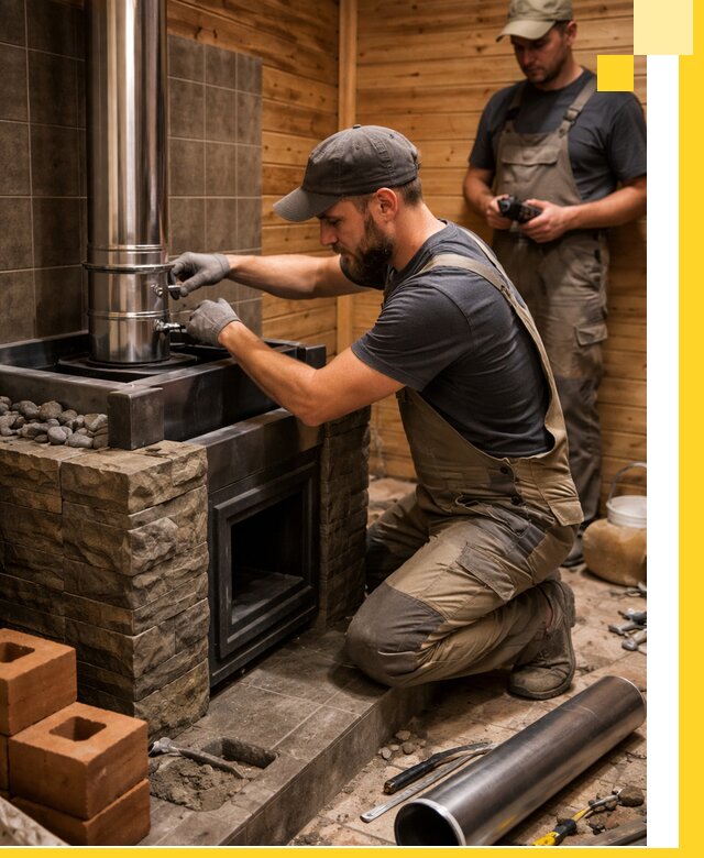 Изготовление и установка банных печей под ключ в Петрозаводске