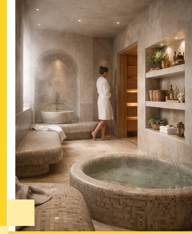 Строительство бани с хамамом в Петрозаводске от 761250 р. | ЭриданПтр