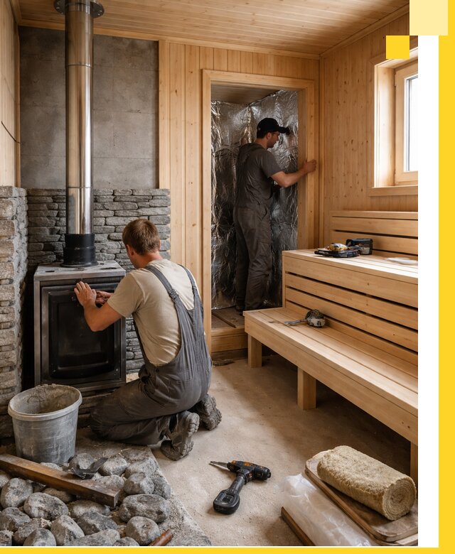 Строительство и изготовление бань под ключ в Петрозаводске