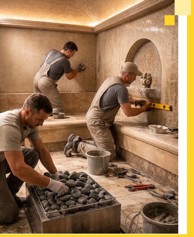 Проектирование и строительство хамама и сауны в Петрозаводске