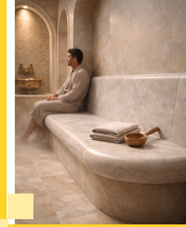 Сиденья для хамама в Петрозаводске под ключ от 12180 р. | ЭриданПтр