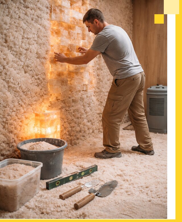 Проектирование и монтаж соляных комнат в Петрозаводске под ключ