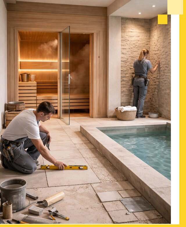 Комплексный дизайн и отделка интерьеров SPA под ключ в Петрозаводске